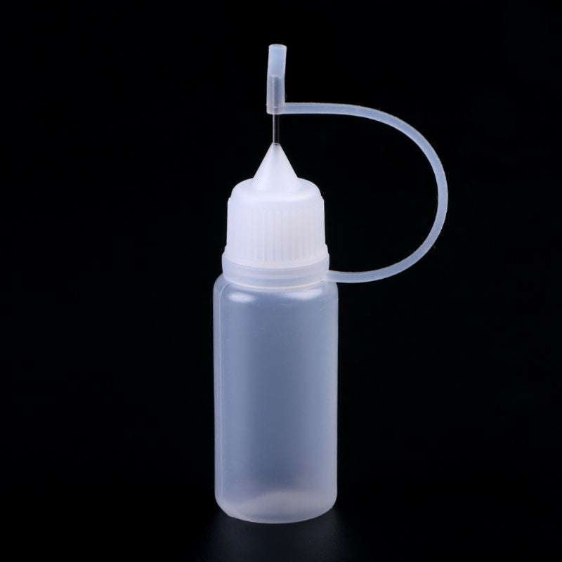 Precision Tip Applicator Bottle Translucent Glue Bottle for Alcohol Ink Craft