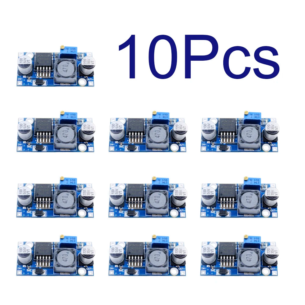 Módulo Convertidor Buck Ajustable LM2596 DC-DC 3.2V-35V a 1.25-35V Power Supply Step-Down