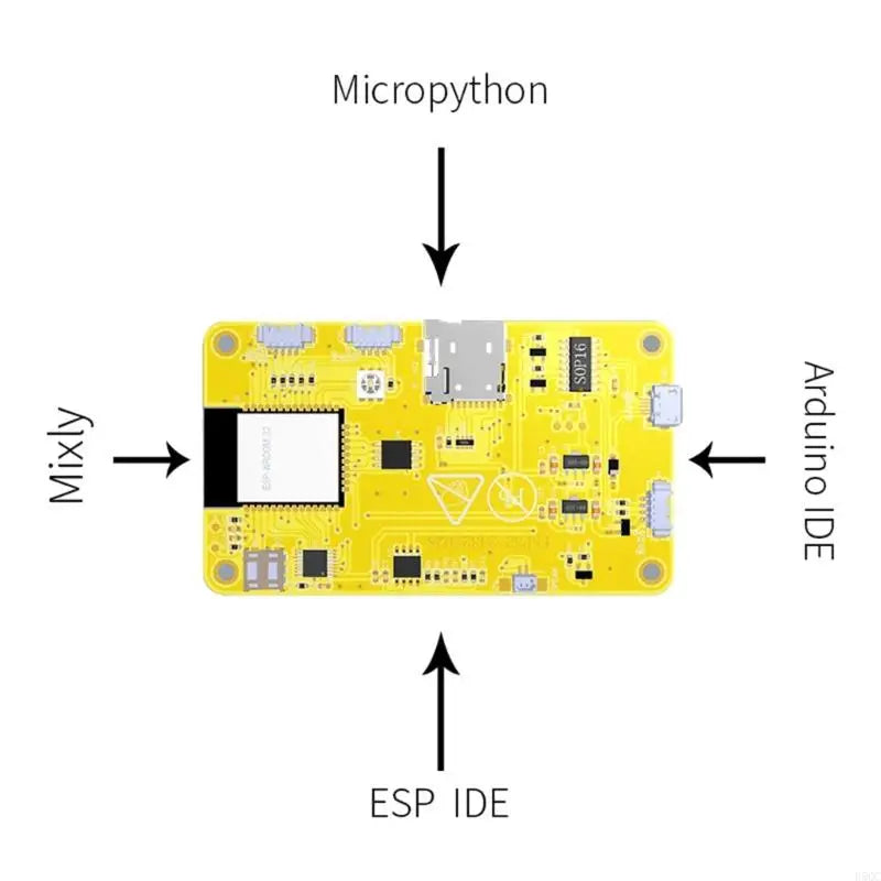 Placa Desarrollo ESP32-2432S028 con Pantalla Táctil LCD TFT 2.8" (240x320) WiFi y Bluetooth