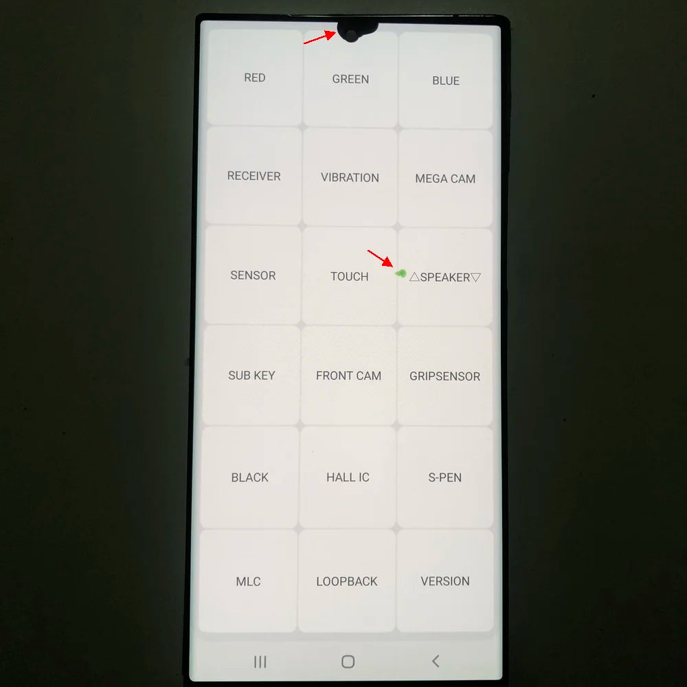 Pantalla AMOLED con Digitalizador Táctil para Samsung Galaxy S23 Ultra 5G (S918B) (Con Defecto Estético, Probada)