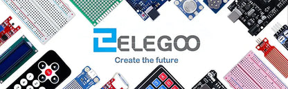 Kit Diversión Electrónica ELEGOO para Arduino (235 Items: Protoboard, Cables, Resistencias, Capacitores, LEDs, Potenciómetros)