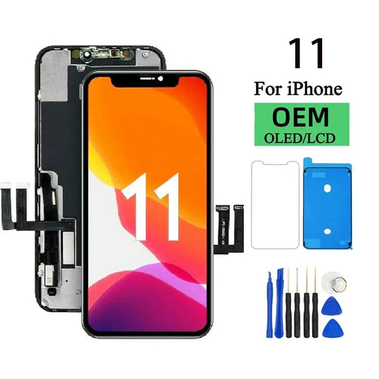 Pantalla OLED con Digitalizador Táctil para iPhone 11 (Reemplazo LCD)