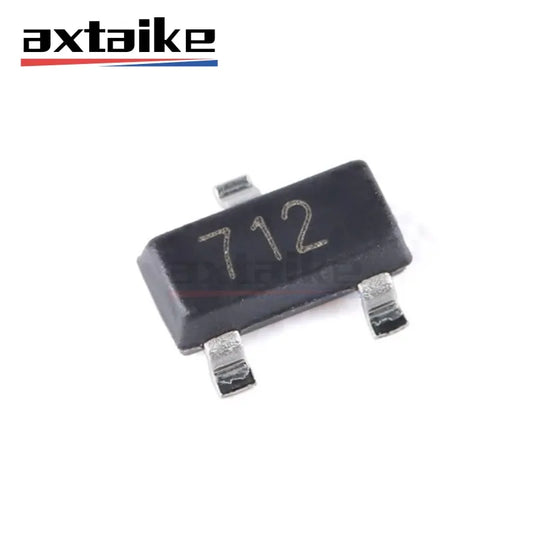 50PCS SM712.TCT SM712 712 SOT23 PSM712-LF-T7 PSM712 SMD TVS Diode Transient Voltage Suppressor Transistor