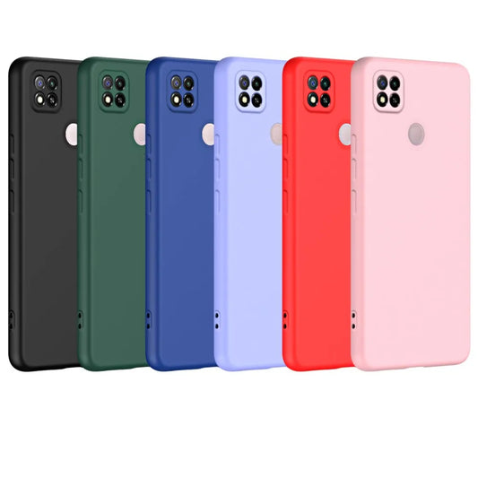 Funda Carcasa Silicona Líquida Suave Lujo para Xiaomi Redmi 9C NFC (Protección Cámara)