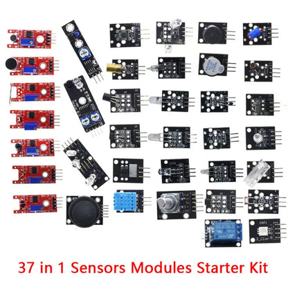 Kit Inicio Módulos Sensores (45 en 1) para Arduino UNO R3/MEGA2560 (Superior a Kit 37 en 1)