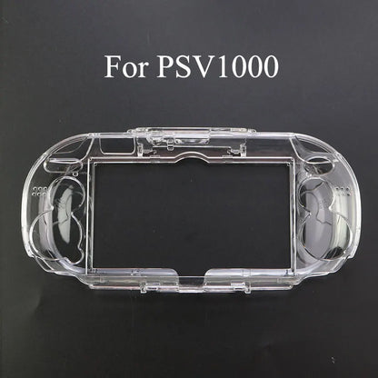 Carcasa Rígida Cristal Transparente Protectora para Consola Portátil PSP 1000/2000/3000 / PS Vita 1000/2000