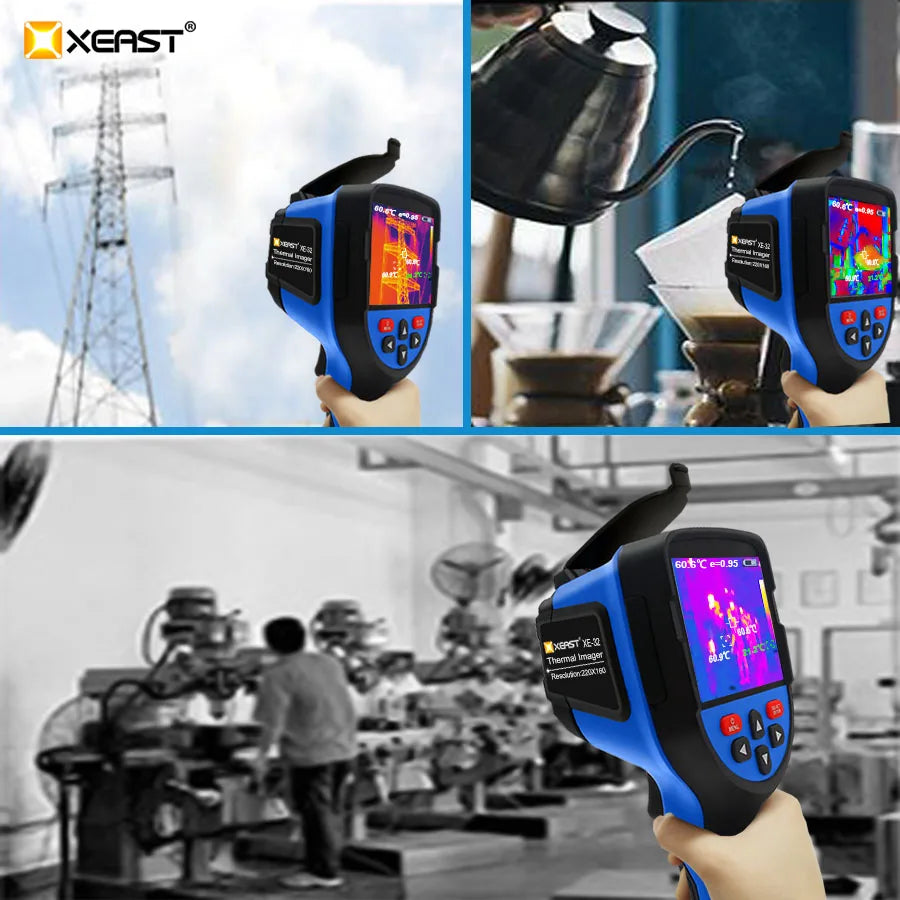 Cámara Termográfica XE-33/XE-32 para Reparación PCB (3.2") - Similar Seek/FLIR
