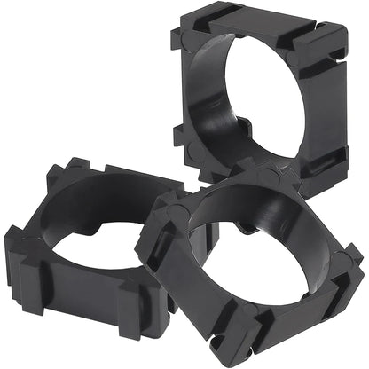 Soporte Plástico Batería Litio 18650 (Pack Bracket Cilíndrico, Espaciador Celda) para Montaje Fijo DIY (100 Unidades)