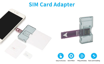 Tarjeta Universal Test Señal IP para iPhone/Android (Samsung/Xiaomi/Huawei) - Herramienta Prueba SIM (Alta Calidad)