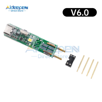 Tester Optoacoplador 4-Pin Herramienta Prueba Online Placa Reparación Electrónica Interface USB-C/Micro-B Específico