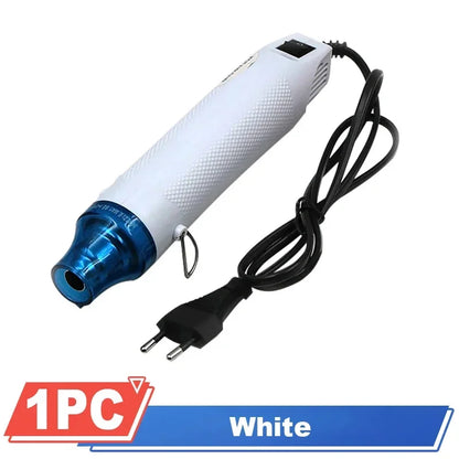 Mini Pistola Aire Caliente Eléctrica para Soldadura/Termoretráctil/Wrap Coche/Manualidades DIY (220V)