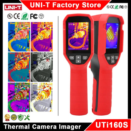 Termógrafo Infrarrojo UNI-T UTi160S (160x120) con Láser y Software PC - Cámara Termográfica IR