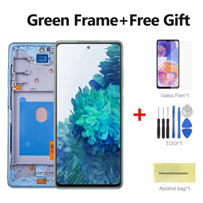 Pantalla AMOLED para Samsung Galaxy S20 FE 4G/5G pantalla LCD montaje de pantalla táctil para Samsung S20 FE G780 G781 reemplazo de pantalla