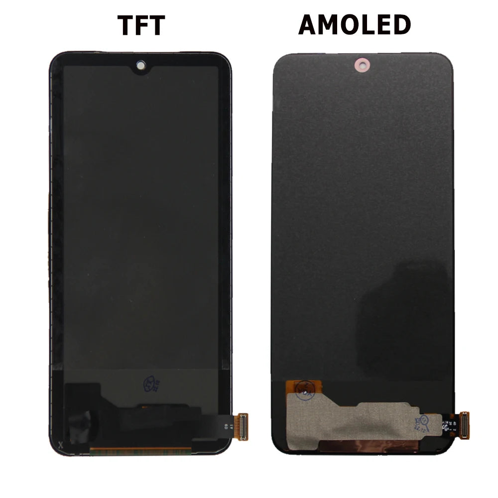 NEW AMOLED For Xiaomi Redmi Note 12S LCD 2303CRA44A Display Touch Screen Digitizer Assembly Replacement Parts For Redmi Note 12S