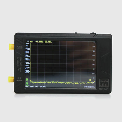 Analizador de Espectro Portátil TinySA Ultra Plus (ZS-406) Pantalla Táctil 3.95" Batería Integrada Original