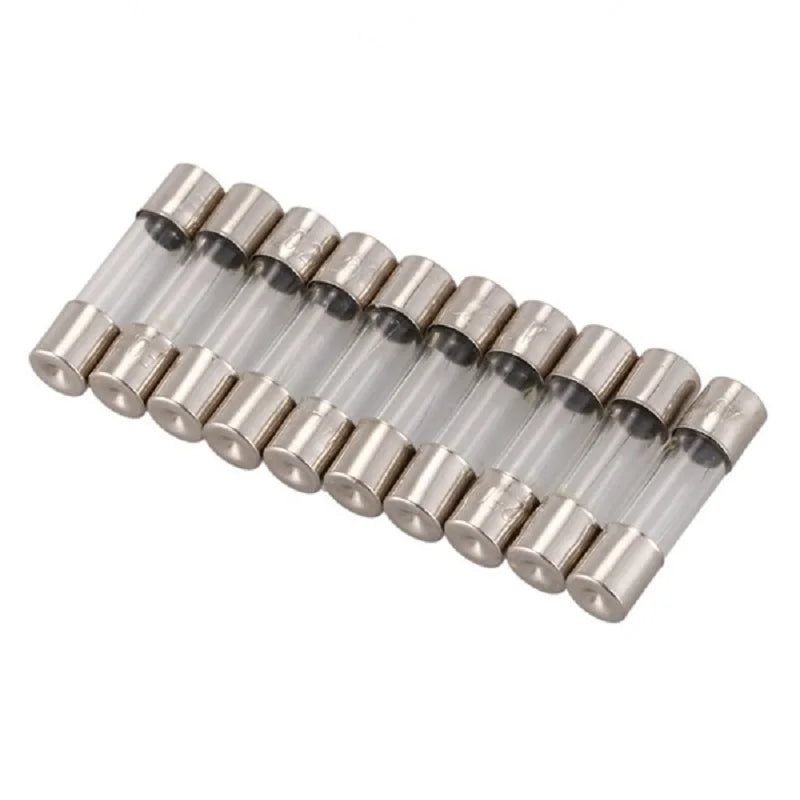 Promotion! 10Pcs 250V 0.2A 200mA Quick Fast Blow Glass Fuses Tubes 5mm x 20mm