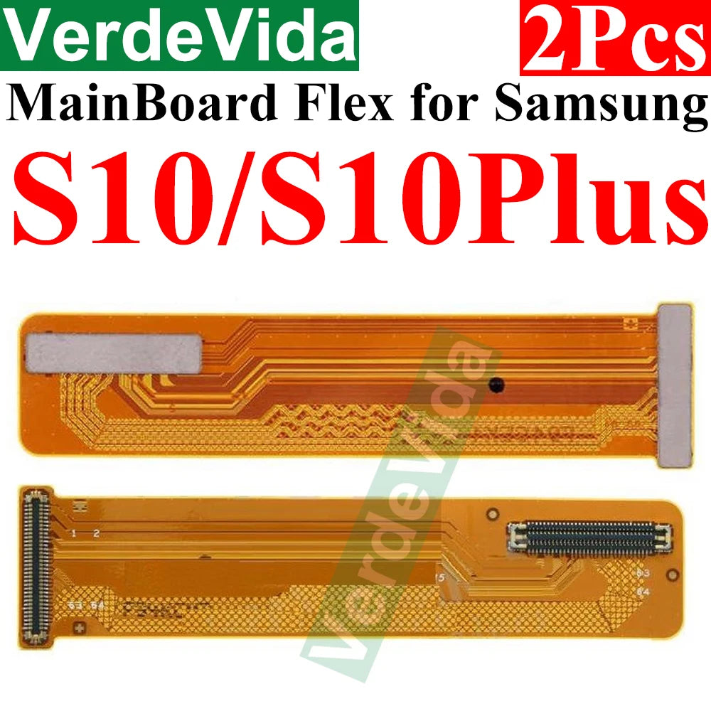 Cable Flex Conexión Placa Principal a Pantalla LCD para Samsung Galaxy S20-S24 Ultra/Plus (Varias Series, 2 Unidades)