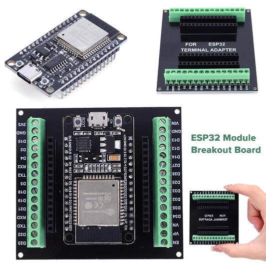 Placa Desarrollo ESP32-S NodeMCU-32S (Tipo C, CH340C) Módulo Inalámbrico WiFi + Bluetooth ESP-WROOM-32 IoT Power