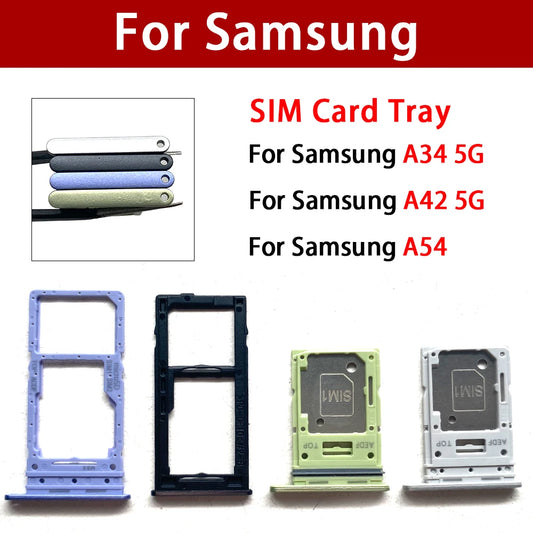 Bandeja Porta SIM/Micro SD para Samsung A34/A42 5G/A54 - Adaptador Slot Chip