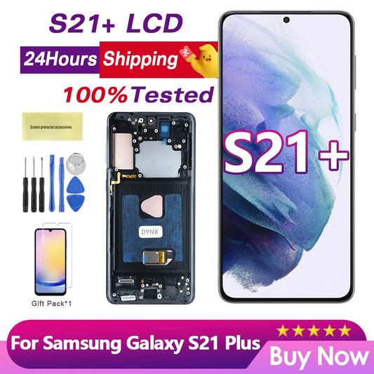 Pantalla 6.7" Super AMOLED con Digitalizador Táctil para Samsung Galaxy S21 Plus (SM-G996B / G996B/DS)