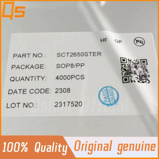 Chip Alimentación DC-DC SCT2650 (SCT2650STER) (SOP-8) (Reemplazo TPS54560DDAR, Nuevo Original)