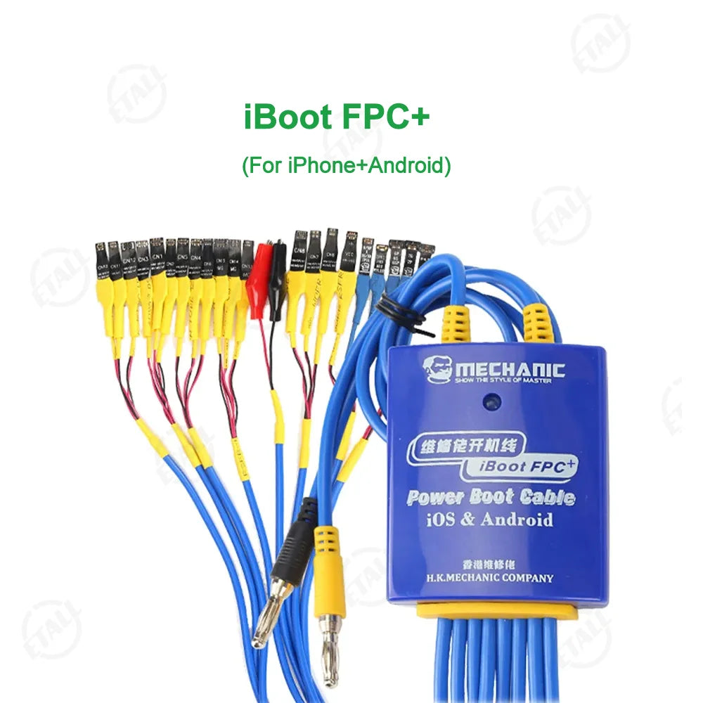 MECHANIC IBoot FPC AD MAX+ iBoot AD Pro Power Boot Cable for IPhone 5S-15ProMax Samsung Huawei Xiaomi Power Supply  Test Cable