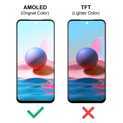 AMOLED For Xiaomi Redmi Note 10 4G Display Note 10S LCD M2101K7AI Touch Screen Digitize For Redmi Note 10 5G Display POCO M3 Pro