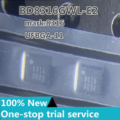 Lote 2-100 Pcs IC Driver Display LCD BD8316GWL-E2 (8316) para Nintendo Switch / Lite UFBGA-11 Repuesto