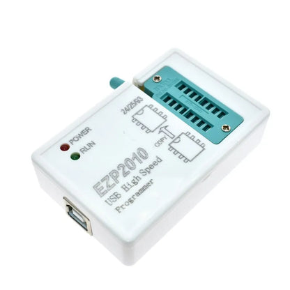 Kit Programador USB SPI Alta Velocidad AEAK EZP2010 + Clips Test + Sockets Soporta EEPROM 24/25/93, Flash 25 BIOS Chip