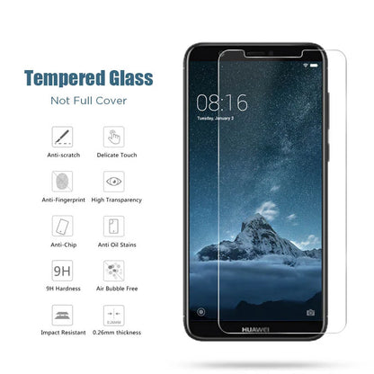 3PCS 2PCS Screen Protector for Huawei P30 P40 P20 Mate 20 Lite Y6 Y7 Tempered Glass on Huawei P Smart Z  2019 2021 Nova 5T Glass