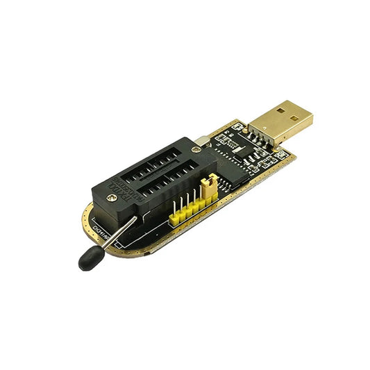 Kit Programador USB CH341A 24/25 Series EEPROM Flash BIOS + Clip Test SOIC8/SOP8 (Variante 1)