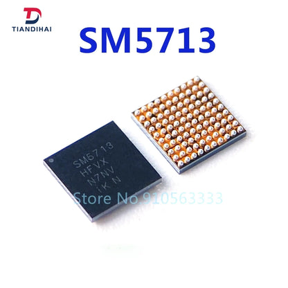 Circuito Integrado (IC) Gestión Energía PMIC SM5713 para Samsung Galaxy S10/S10+/A40/A50/A60 (Pequeño, 10 Unidades)