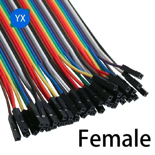 Cable Jumper Dupont (40-120 Unidades) Macho-Macho / Hembra-Hembra / Macho-Hembra para Arduino DIY Kit