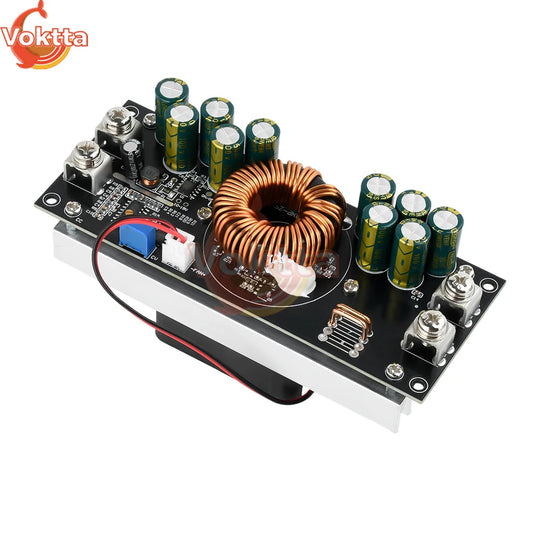 Módulo Convertidor Buck DC-DC 1500W 50A / 1200W 30A Step-Down 15V-90V a 2.5V-72V Regulador Voltaje
