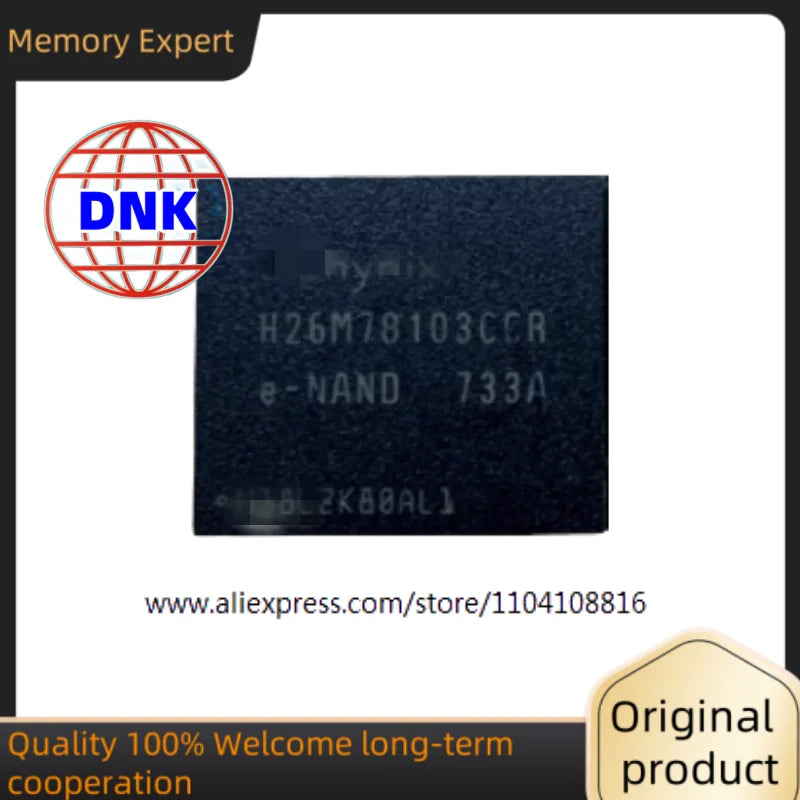 Chip Memoria EMMC H26M78103CCR (64GB, BGA-153) (Nuevo Original)