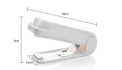 Mini Selladora Térmica Portátil para Bolsas Plásticas de Alimentos (Cierre Paquetes)