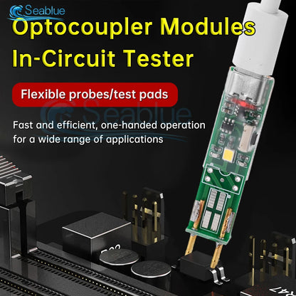 Tester Online Optoacopladores (4 Pines) - Herramienta Reparación Electrónica (Interfaz Tipo-C/MicroUSB)