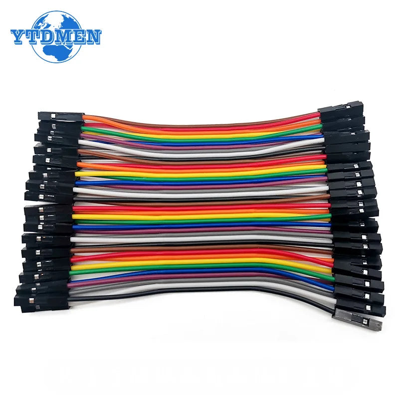 Cable Dupont 20cm (20-40 Unidades) Macho-Macho / Hembra-Hembra / Macho-Hembra para Protoboard DIY