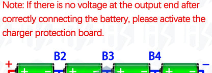 4S 20A 18650 Li-ion BMS Protection Board  4.35V Overcharge 2.5V Cutoff with 5A Continuous Discharge  Cell Balancing