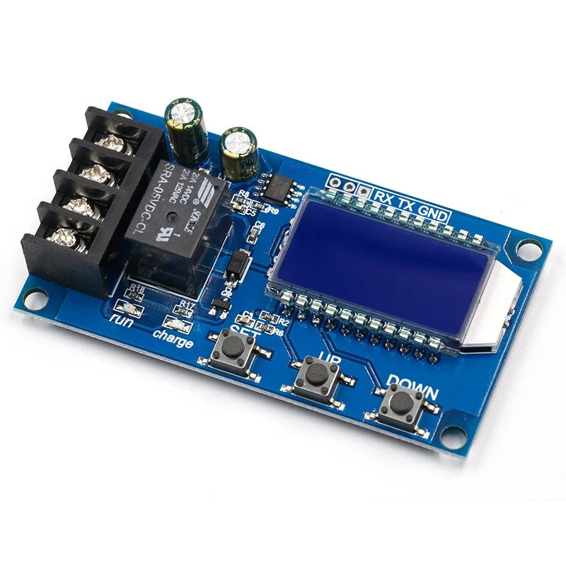 Módulo Control Carga Batería Litio XY-L10A 6-60V 10A Switch Protección Sobrecarga