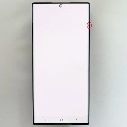 Pantalla 6.8" Super AMOLED con Marco y Digitalizador Táctil para Samsung S22 Ultra (S22U/S908B/S908U) (Con Defecto Estético)