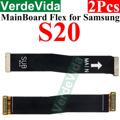 Cable Flex Conexión Placa Principal a Pantalla LCD para Samsung Galaxy S20-S24 Ultra/Plus (Varias Series, 2 Unidades)