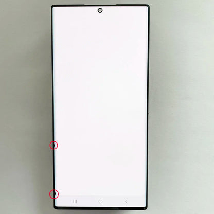 Pantalla 6.8" Super AMOLED con Marco y Digitalizador Táctil para Samsung S22 Ultra (S22U/S908B/S908U) (Con Defecto Estético)