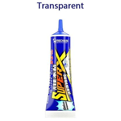 Adhesivo Pegamento Nano MECHANIC SUPER X (60ml) para Reparación Soporte/Tapa Trasera Teléfono Móvil (Sellador)
