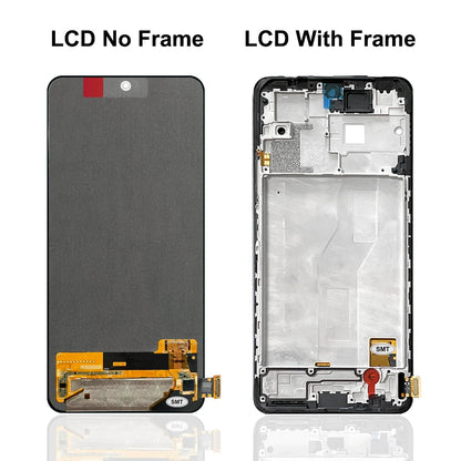 6.67" AMOLED for Xiaomi Redmi Note 10 Pro LCD Display Touch Screen For Redmi Note10Pro M2101K6G LCD Display Replace, with Frame