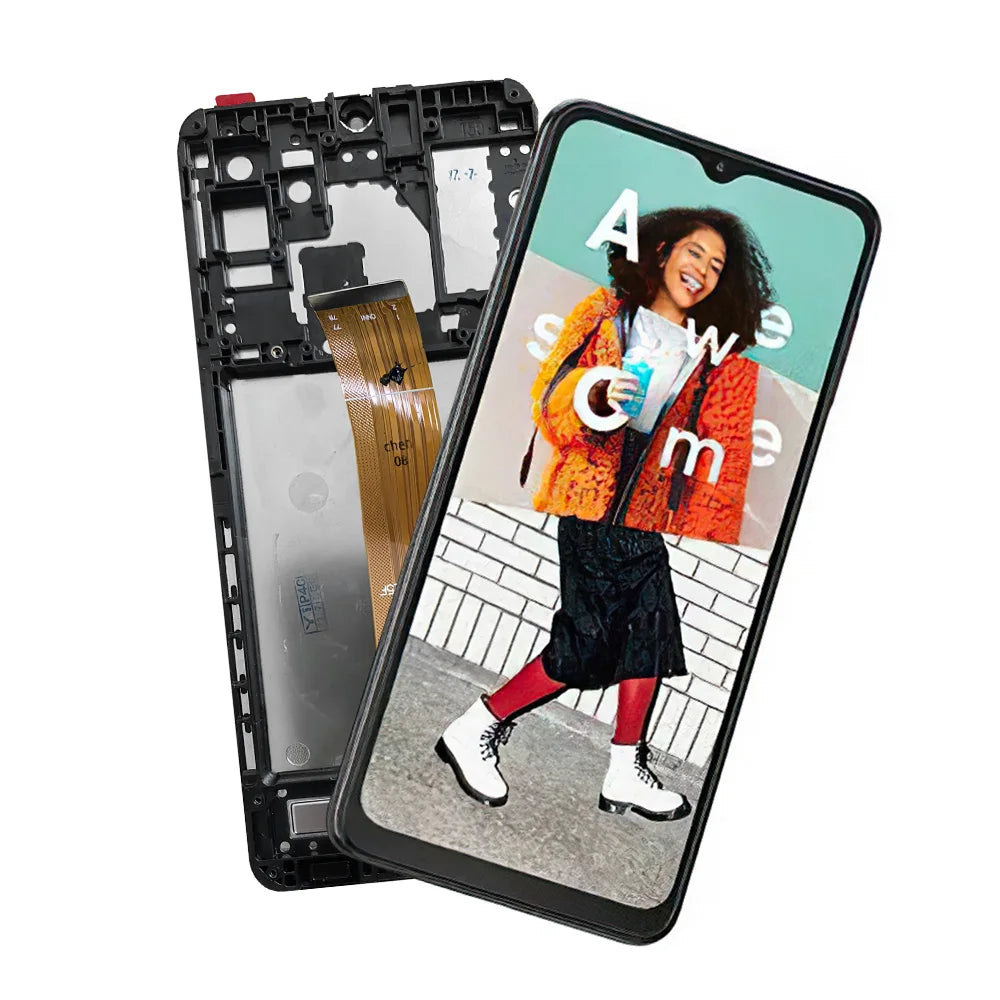 Pantalla AMOLED 6.5" con Marco y Digitalizador Táctil para Samsung Galaxy A32 5G (SM-A326B) (Reemplazo)
