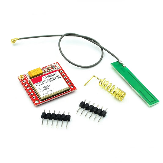 Módulo GSM/GPRS SIM800L (MicroSIM, Quad-Band, Serial TTL) Placa Core Pequeña