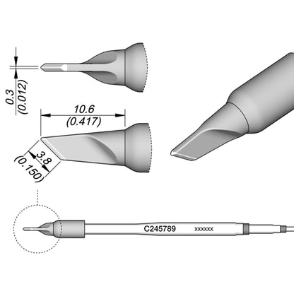 JBC Soldering Iron Tips  C245 Series 789/771/790 Lead Free Heating Original Welding Head Welding Supplies Repair Tool