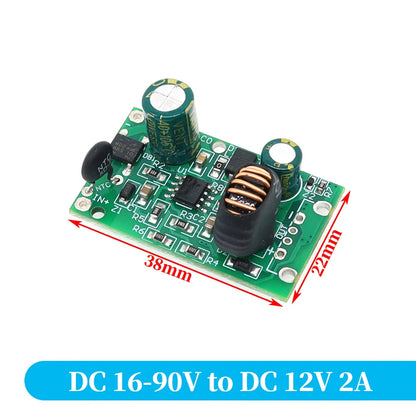Módulo Convertidor Step-Down DC 9V-120V a 5V 2A/3A Buck (No Boost)