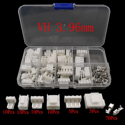 Conector Cable JST 1.25mm / PH 2.0mm / XH 2.54mm / SM 2.54mm / SYP 2P / VH 3.96mm (Enchufe Macho + Socket Hembra) Carcasa Plástico Terminal Header Pin